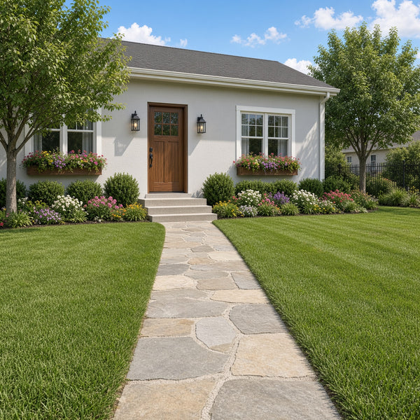 EXTERIOR UPGRADE + LANDSCAPING + PRESSURE WASH